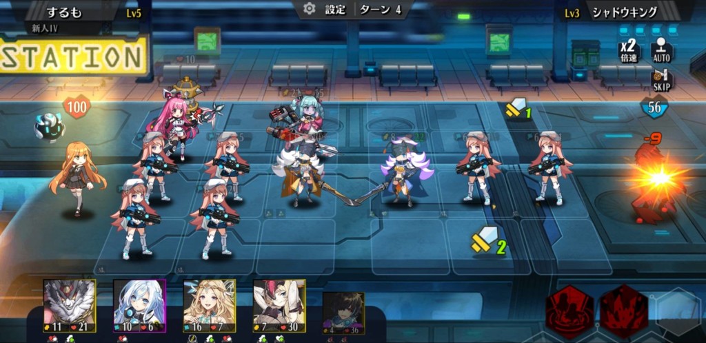 タイムリフレイン、戦闘