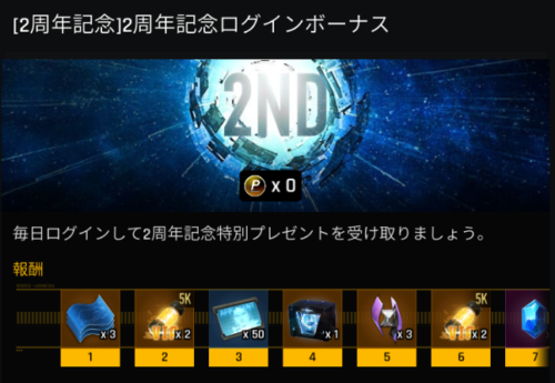 アストロキングス、2周年イベント
